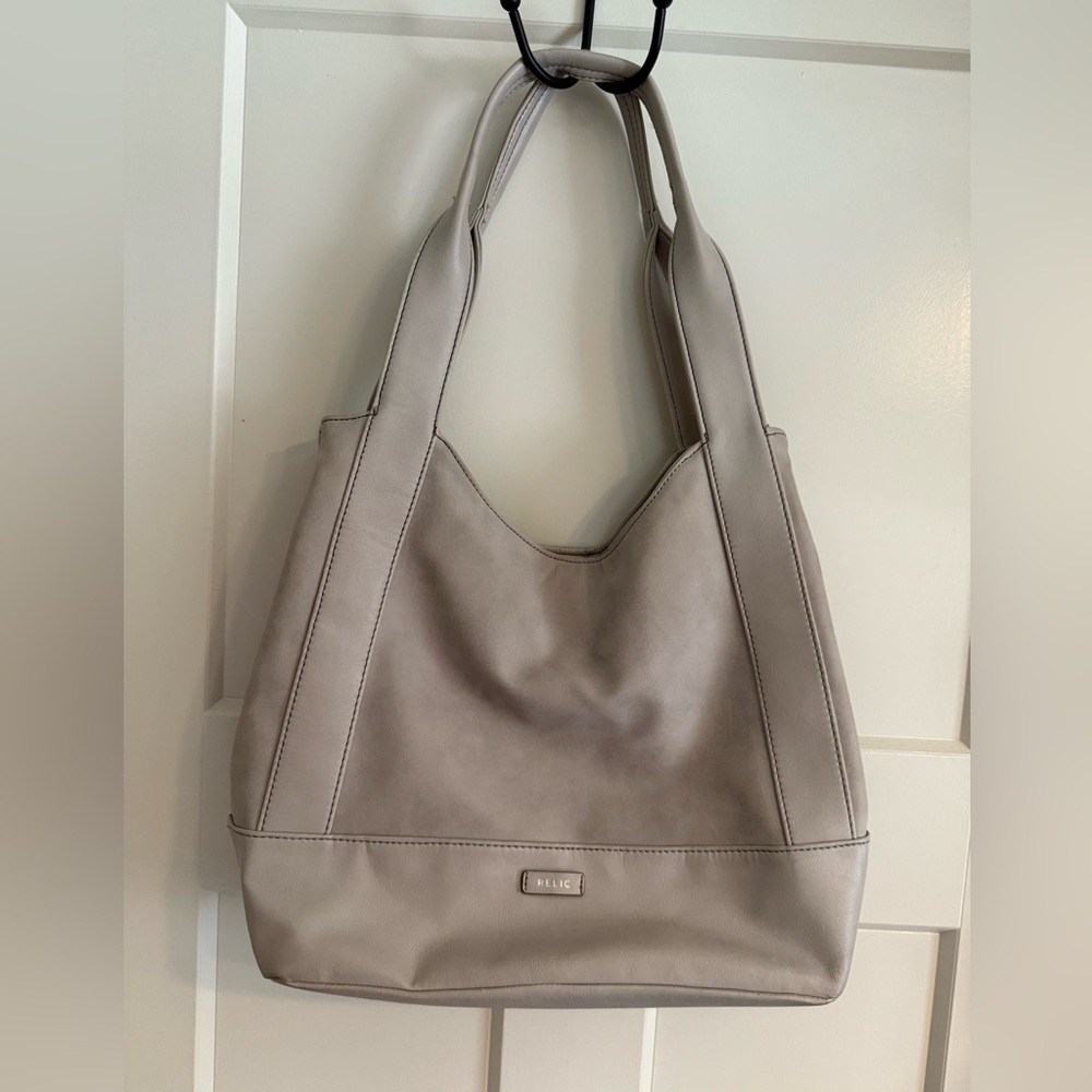 Relic Grey Shoulder Bag